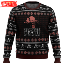 Vizzini The Princess Bride Ugly Christmas Sweater