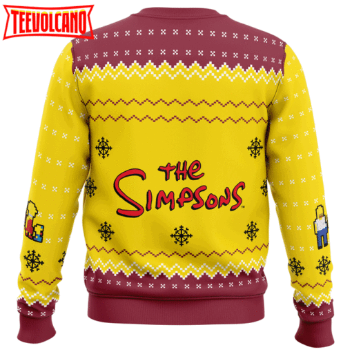 Worst Xmas Ever The Simpsons Ugly Christmas Sweater