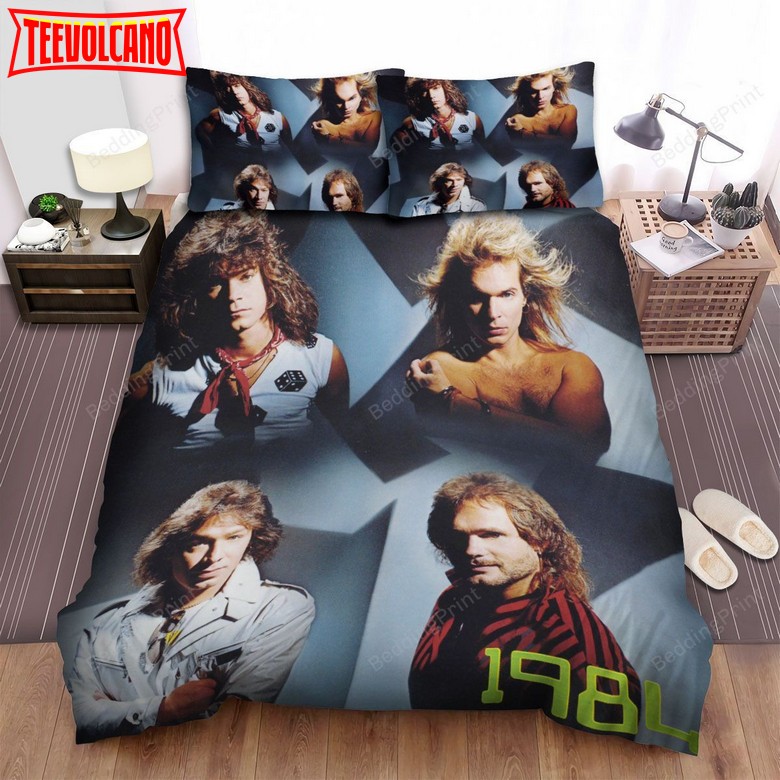 1984 Van Halen Band Bed Sheets Duvet Cover Bedding Sets