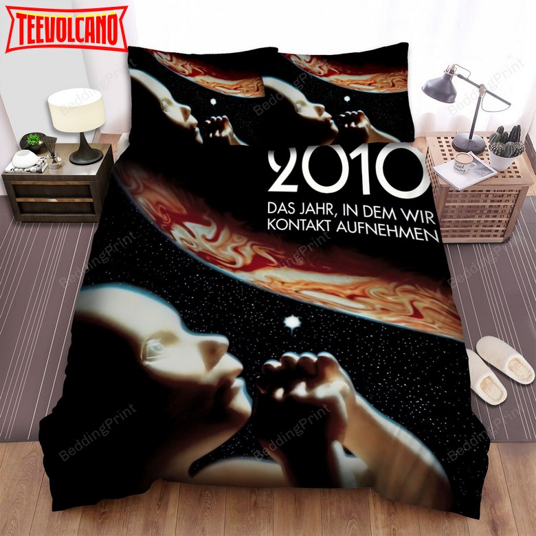 2010 The Year We Make Contact Movie Poster 3 Duvet Cover Bedding Sets