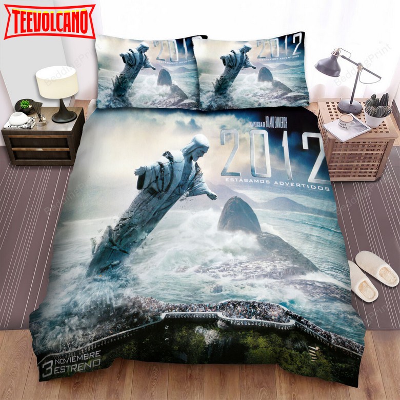 2012 (I) Movie Poster 2 Bed Sheets Duvet Cover Bedding Sets