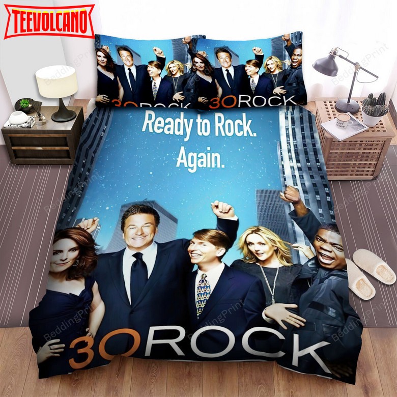 30 Rock (2006–2013) Ready To Rock. Again Movie Poster Bedding Sets