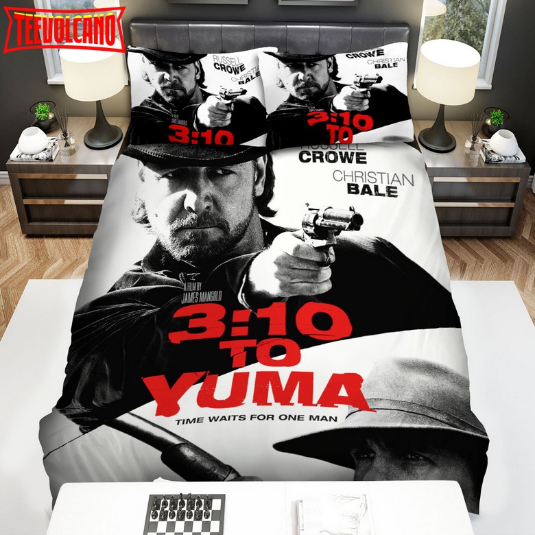 310 To Yuma Movie Poster Iv Photo Bed Sheets Duvet Cover Bedding Sets