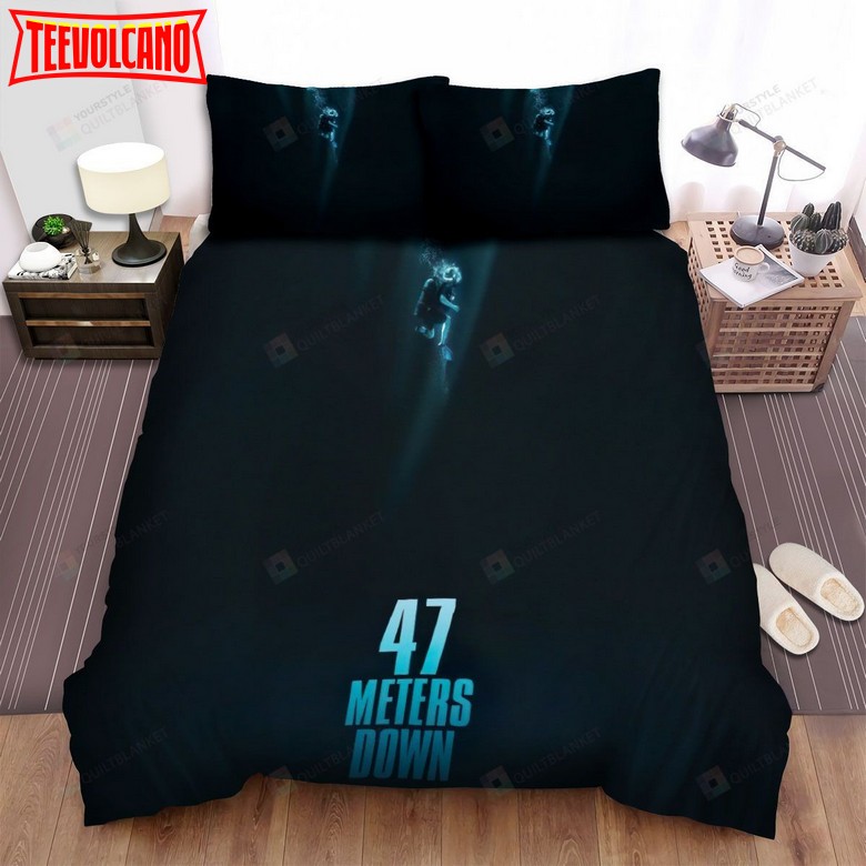 47 Meters Down Movie Poster Duvet Cover Bedding Sets Ver 2