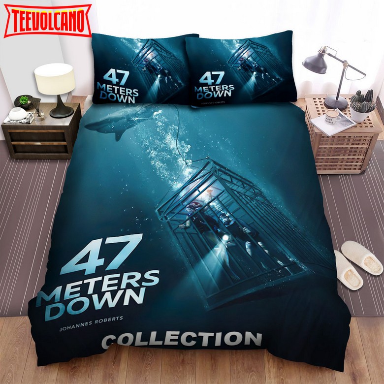 47 Meters Down Movie Poster Duvet Cover Bedding Sets Ver 6