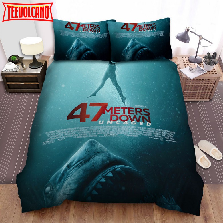 47 Meters Down Movie Poster Duvet Cover Bedding Sets Ver 9