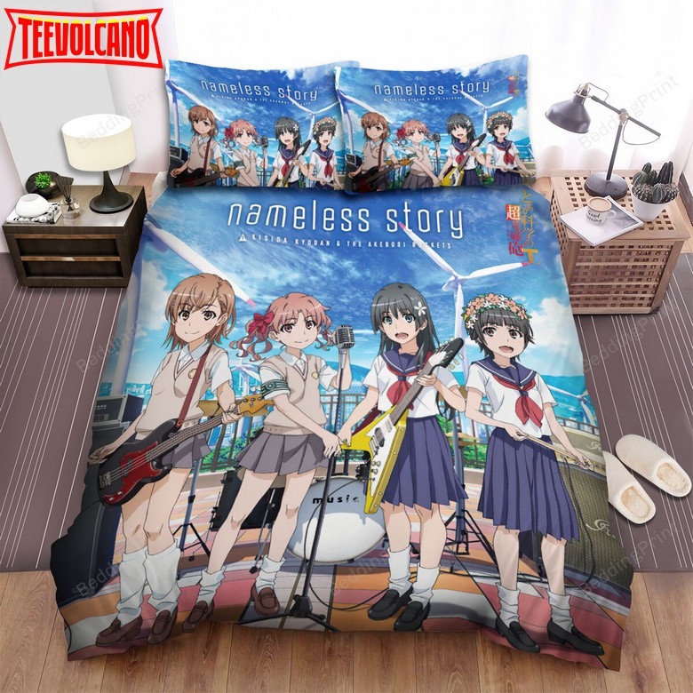 A Certain Scientific Railgun The Nameless Story Poster Duvet Cover Bedding Sets