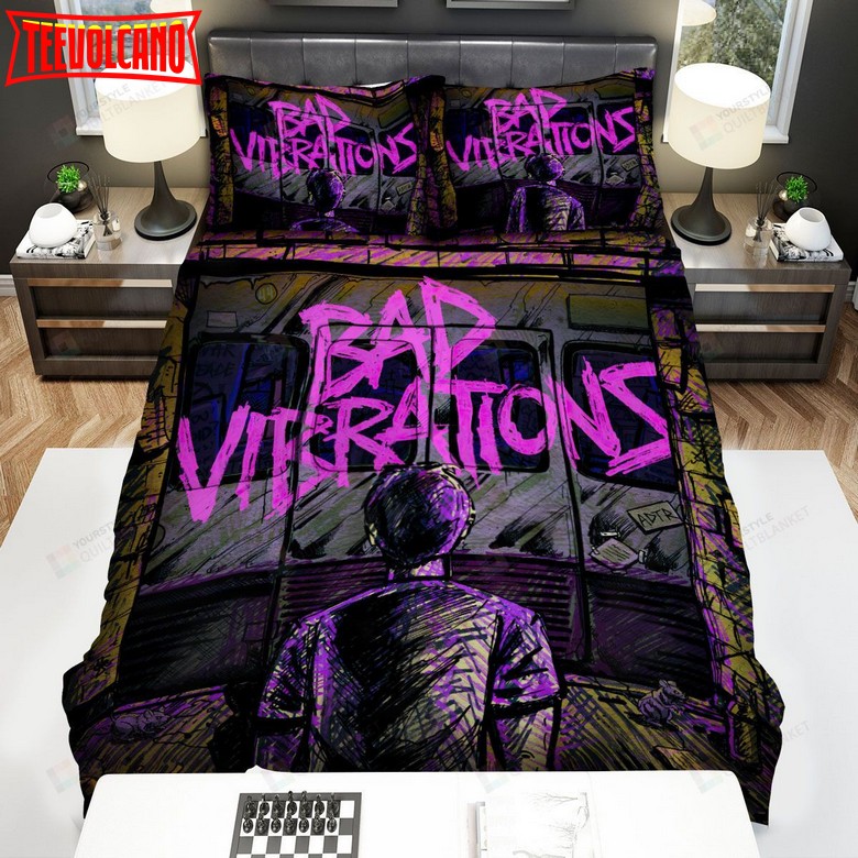 A Day To Remember Album Cover Bad Vibrations Bedding Sets