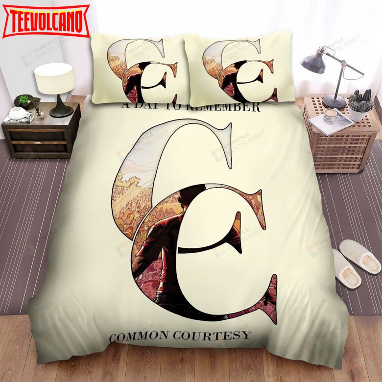 A Day To Remember Album Cover Common Courtesy Bedding Sets