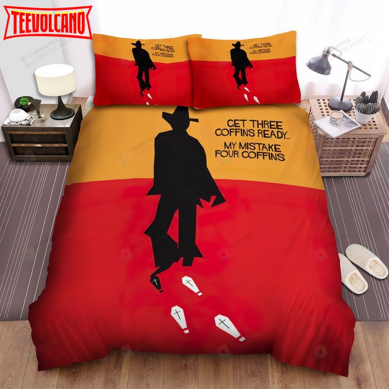 A Fistful Of Dollars (1964) Get Three Cofins Ready Duvet Cover Bedding Sets