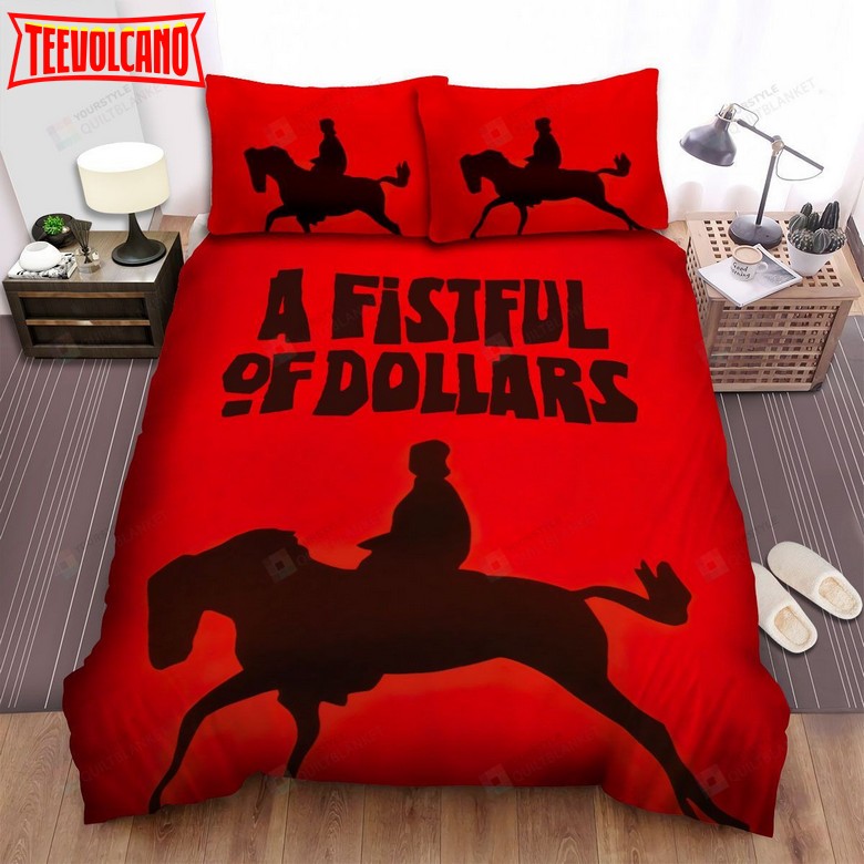 A Fistful Of Dollars (1964) Horse Rider’s Shadow Duvet Cover Bedding Sets