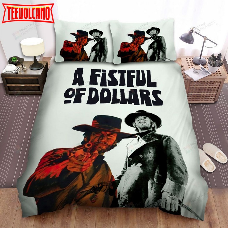 A Fistful Of Dollars (1964) Stare And Shoot Duvet Cover Bedding Sets