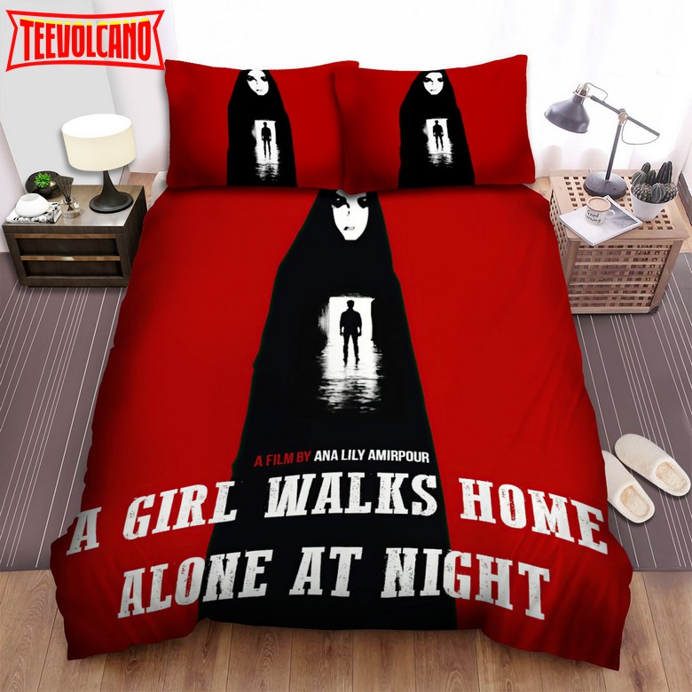 A Girl Walks Home Alone At Night A Film By Ana Lily Amirpour Duvet Cover Bedding Sets