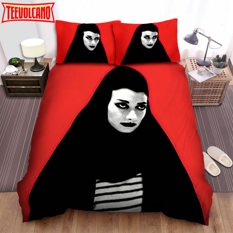 A Girl Walks Home Alone At Night Portrait Of Cool Girl Art Bedding Sets