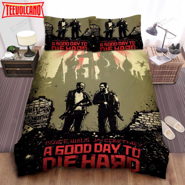 A Good Day To Die Hard Art Poster Bed Sheets Duvet Cover Bedding Sets