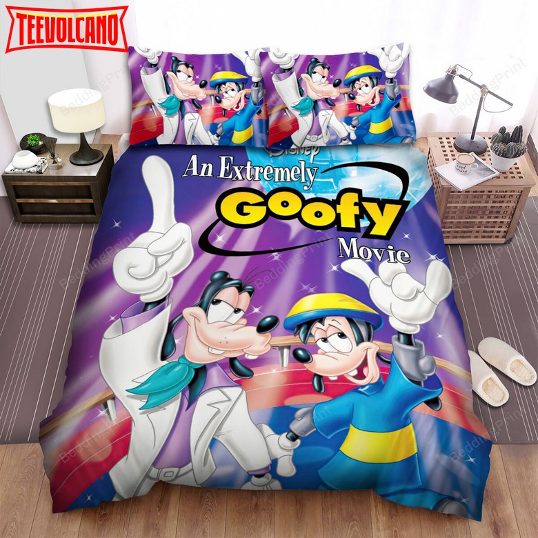 A Goofy Movie (1995) Stage Movie Poster Duvet Cover Bedding Sets