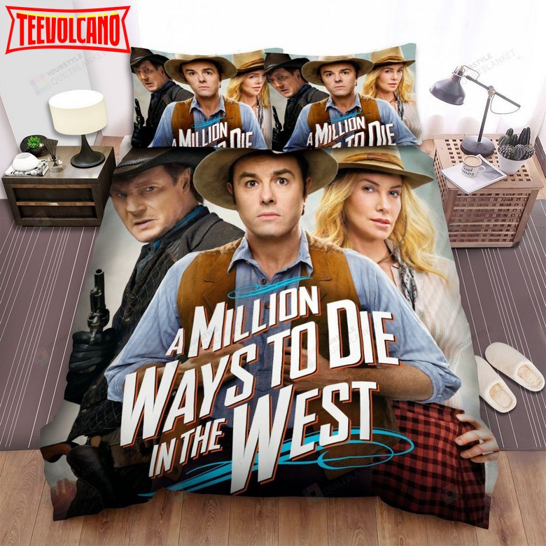 A Million Ways To Die In The West (2014) Movie Poster Bedding Sets