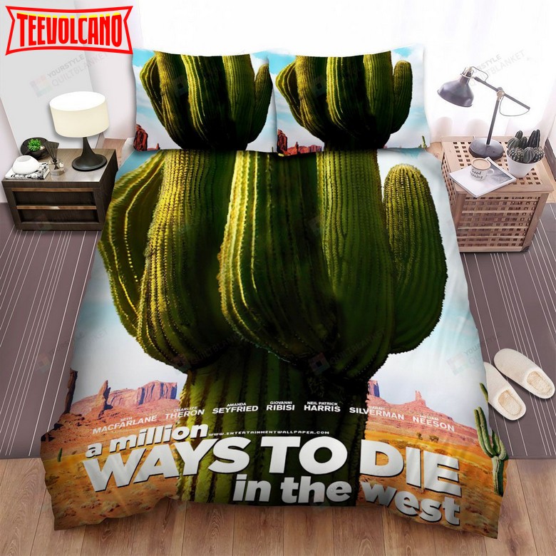 A Million Ways To Die In The West (2014) Movie Poster Ver 2 Bedding Sets