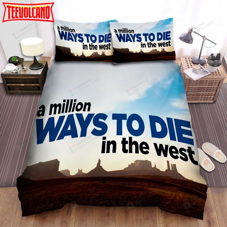 A Million Ways To Die In The West (2014) Poster Theme 1 Bedding Sets