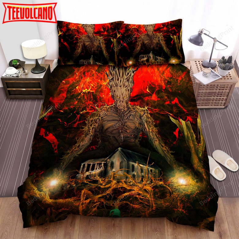 A Monster Calls Movie Digital Art Bed Sheets Duvet Cover Bedding Sets