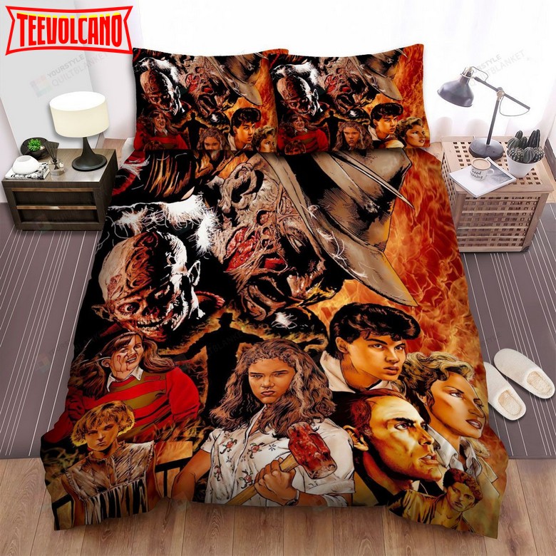 A Nightmare On Elm Street Movie Art Bedding Sets Ver 1