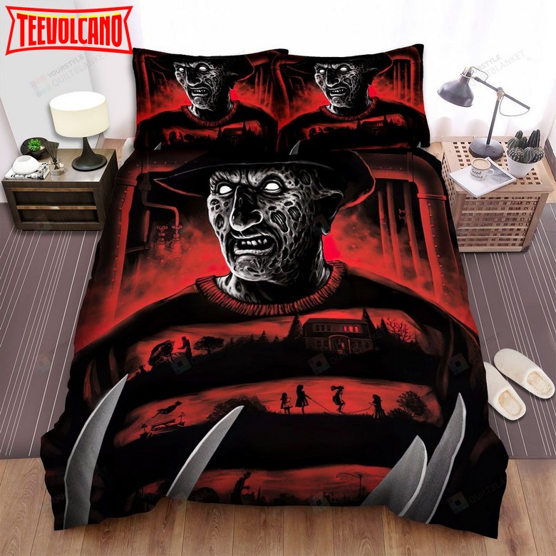 A Nightmare On Elm Street Movie Art Bedding Sets Ver 10