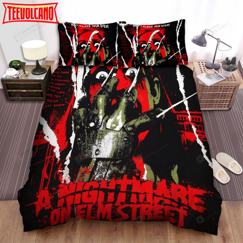 A Nightmare On Elm Street Movie Art Bedding Sets Ver 13