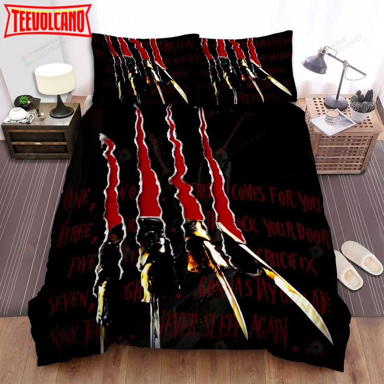 A Nightmare On Elm Street Movie Art Bedding Sets Ver 2