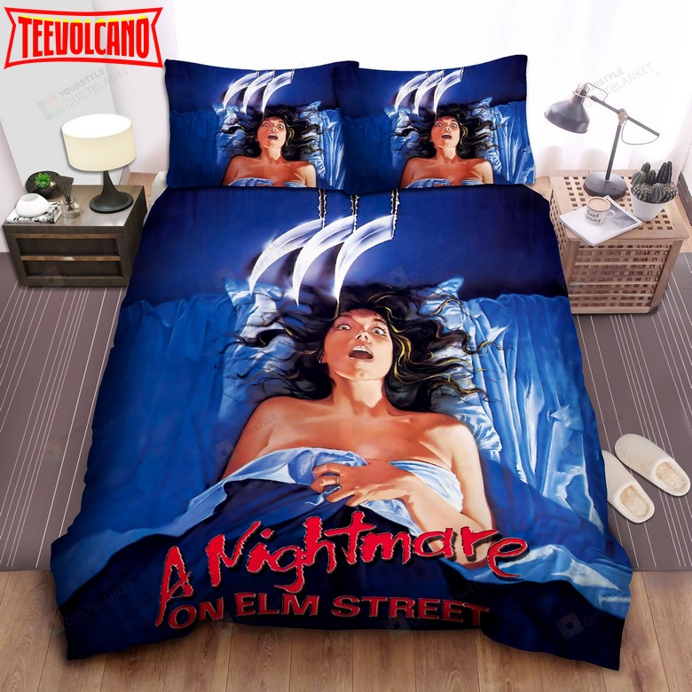 A Nightmare On Elm Street Reworked Art Duvet Cover Bedding Sets