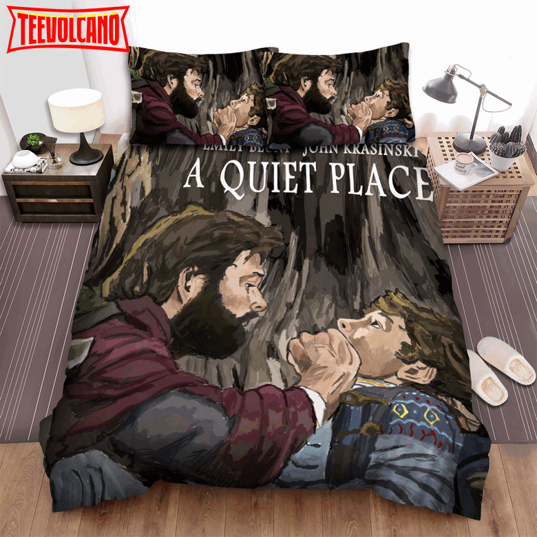 A Quiet Place (I) Movie Art Bed Sheets Duvet Cover Bedding Sets Ver 2