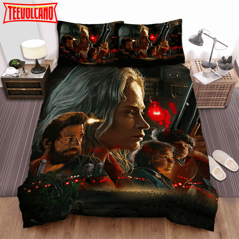 A Quiet Place (I) Movie Art Duvet Cover Bedding Sets Ver 1