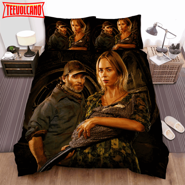 A Quiet Place Part Ii Evelyn Abbott &amp Emmett Duvet Cover Bedding Sets