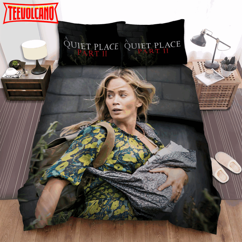 A Quiet Place Part Ii Evelyn Abbott Duvet Cover Bedding Sets Ver 1