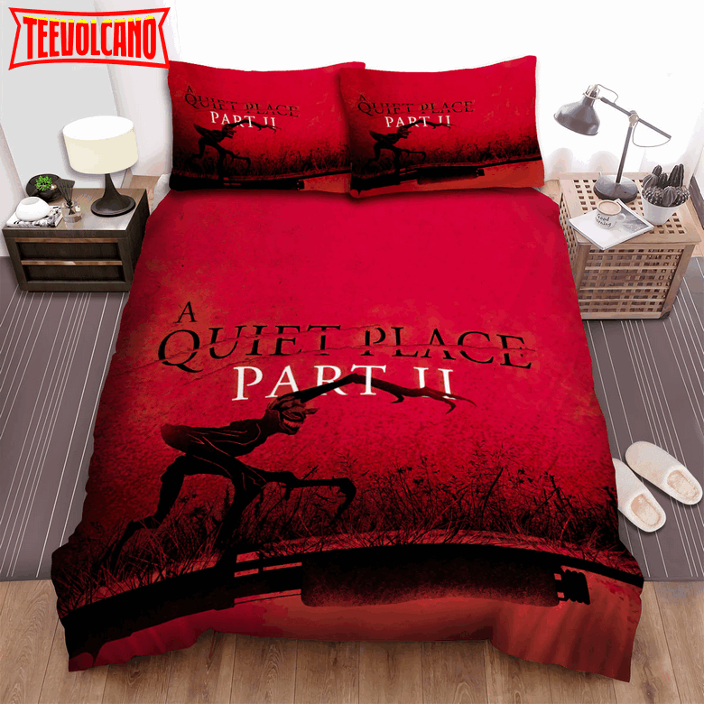 A Quiet Place Part Ii Movie Art Duvet Cover Bedding Sets Ver 1