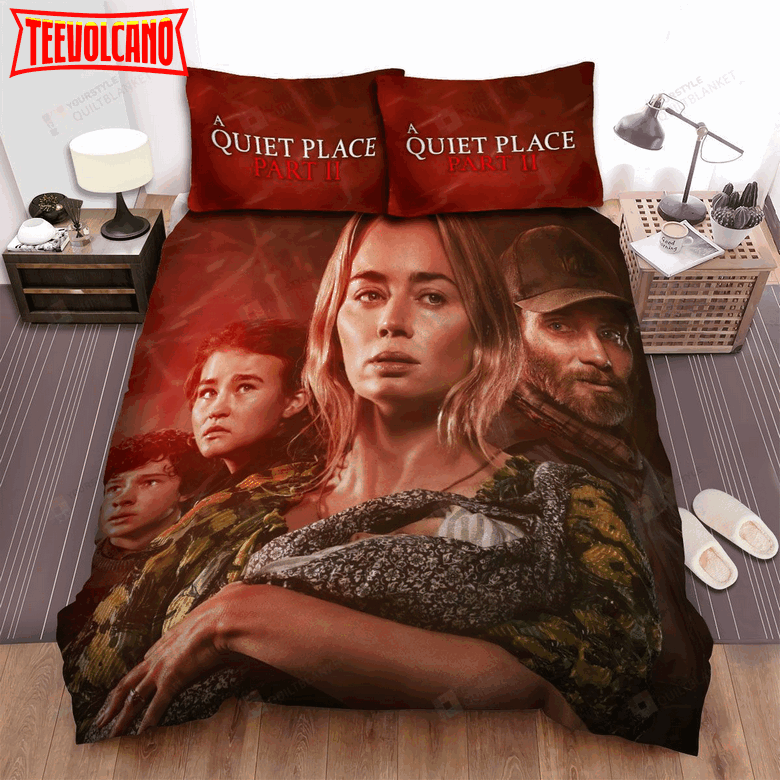 A Quiet Place Part Ii Movie Poster Duvet Cover Bedding Sets Ver 11