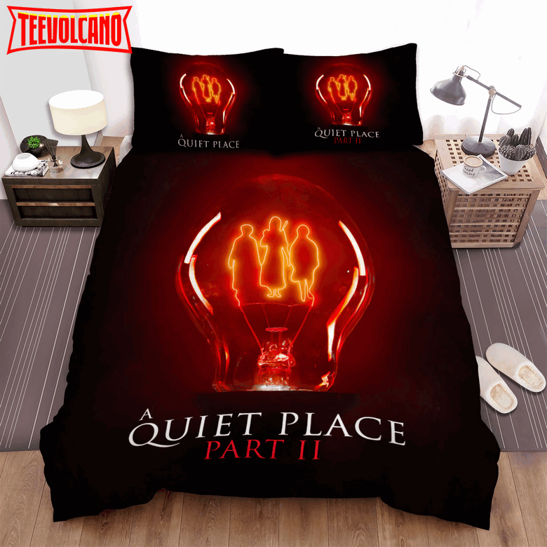 A Quiet Place Part Ii Movie Poster Duvet Cover Bedding Sets Ver 4