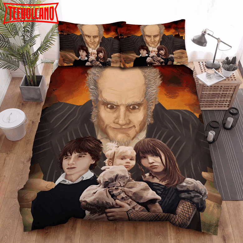 A Series Of Unfortunate Events (2017–2019) Movie Illustration Bedding Sets