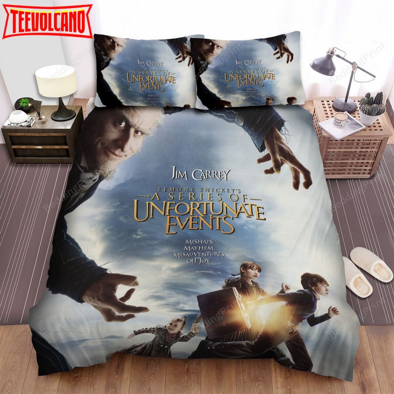 A Series Of Unfortunate Events (2017–2019) Movie Poster Fanart Bedding Sets