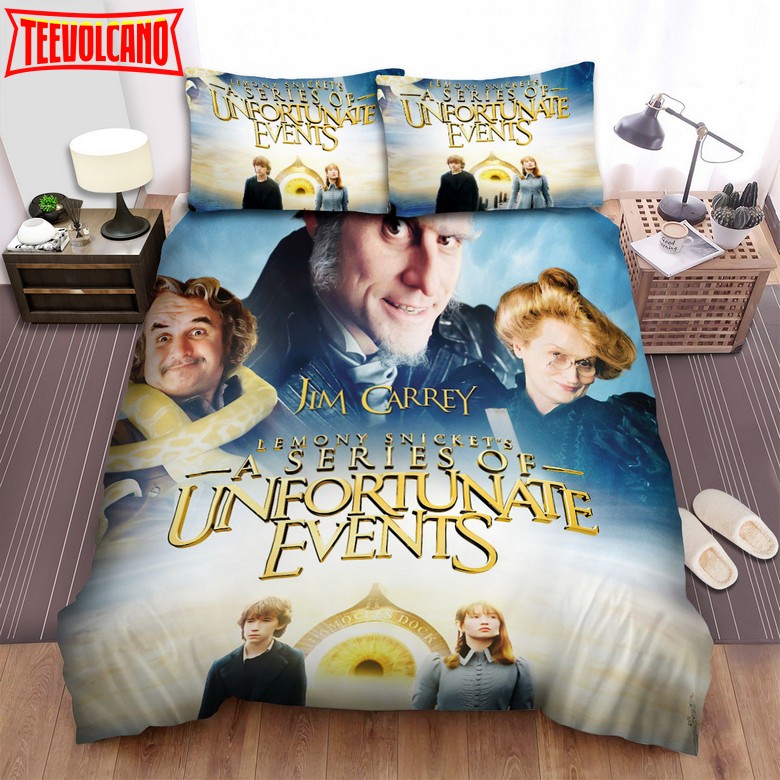 A Series Of Unfortunate Events Movie Count Olaf Poster Bedding Sets