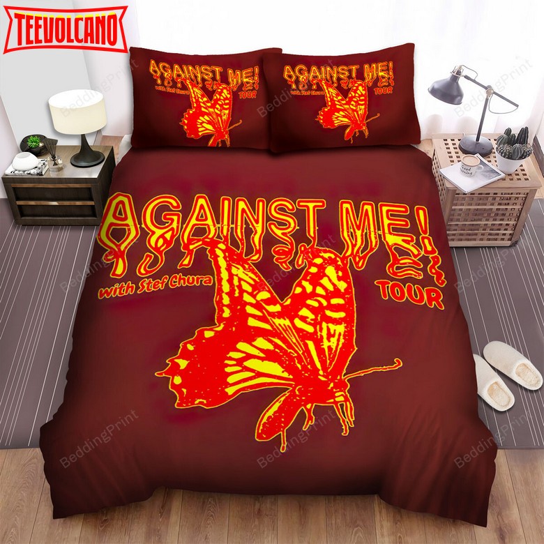 Against Me! Band With Stef Chura Bed Sheets Duvet Cover Bedding Sets