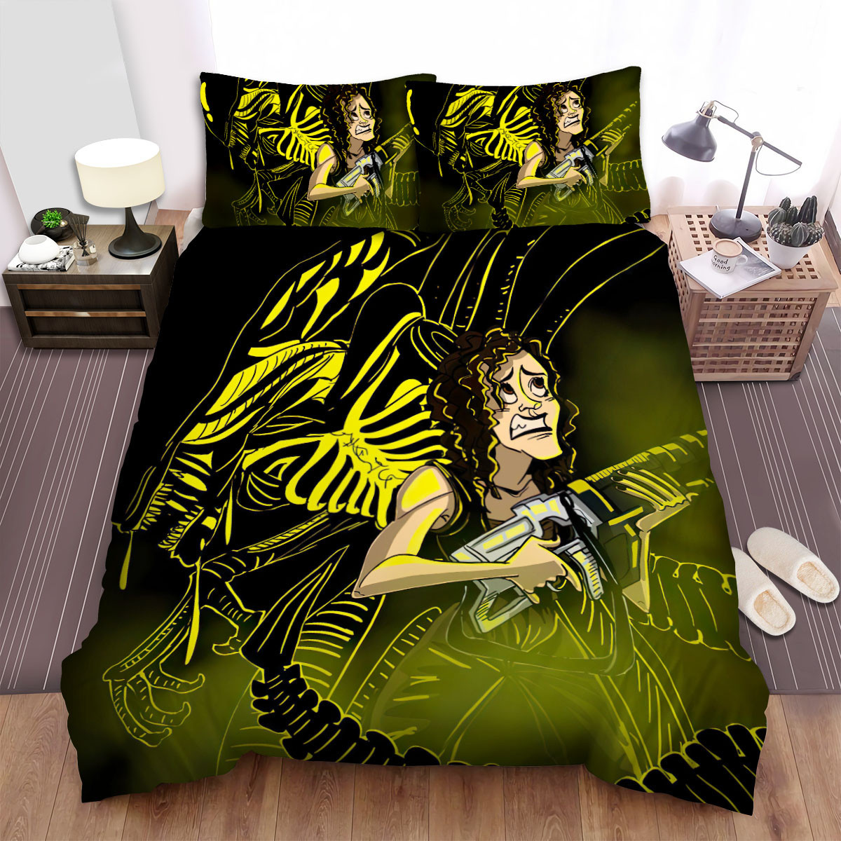 Alien Movie Art 4 Bed Sheets Duvet Cover Bedding Sets