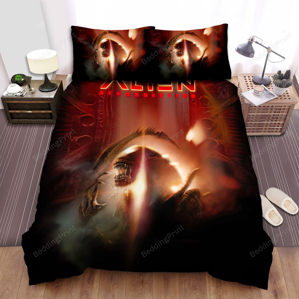 Alien Movie Art 5 Bed Sheets Duvet Cover Bedding Sets