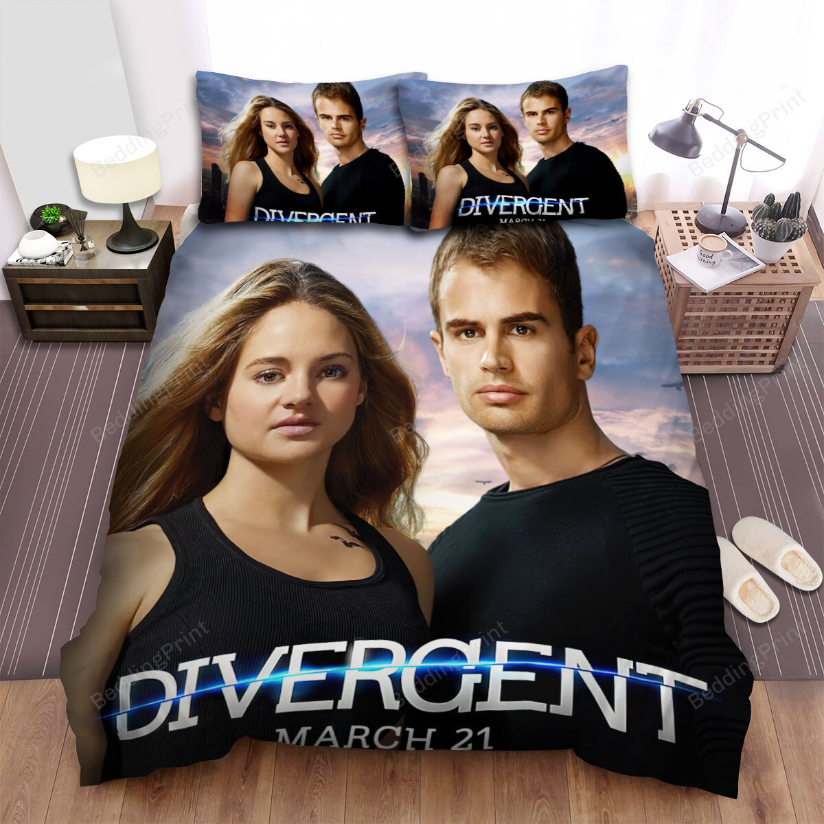 Allegiant Movie Poster 3 Bed Sheets Duvet Cover Bedding Sets