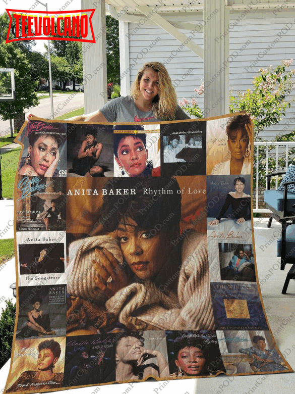 Anita Baker Albums For Fans Version 3D Quilt Blanket