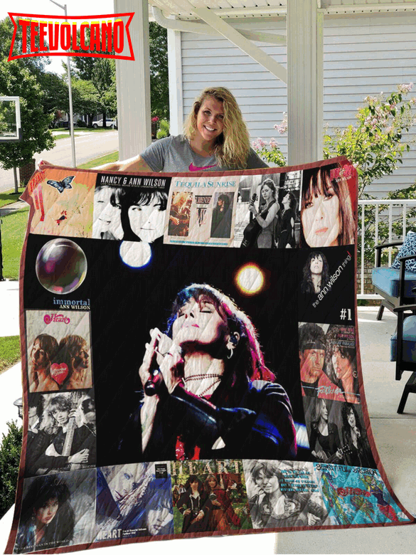 Ann Wilson Albums For Fans Version 3D Quilt Blanket