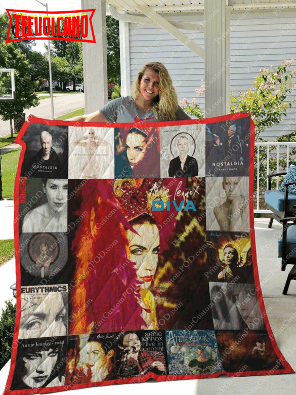 Annie Lennox Albums For Fans Version 3D Quilt Blanket