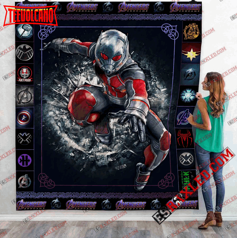 Ant Man 3D Customized Quilt Blanket