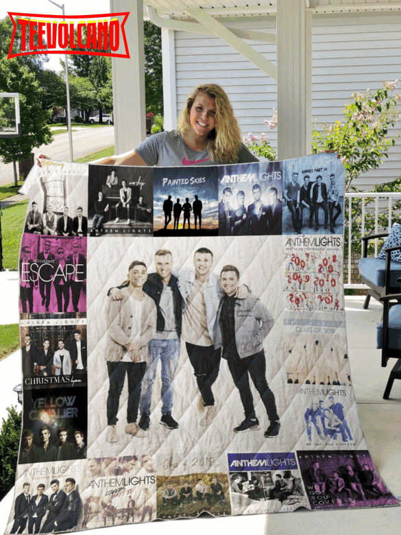 Anthem Lights 3D Customized Quilt Blanket