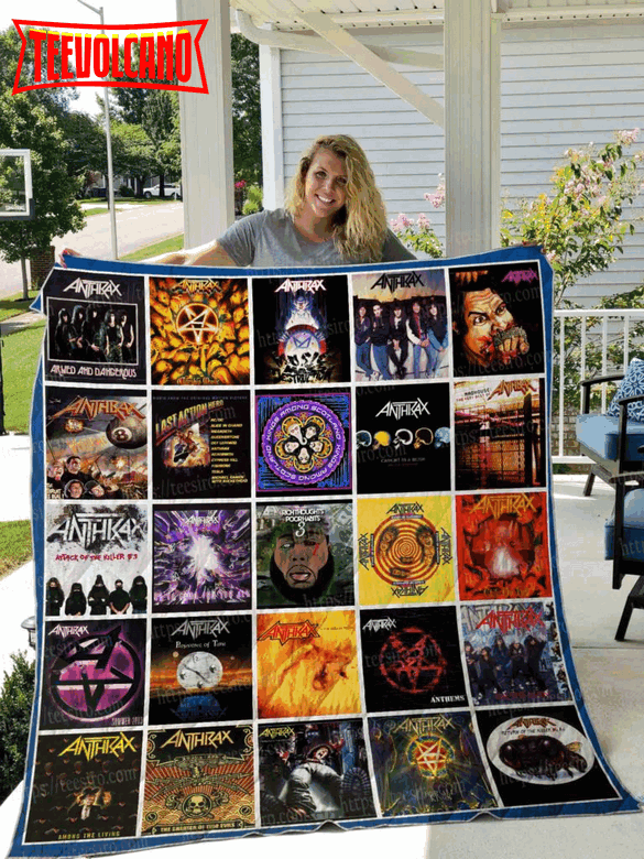 Anthrax 3D Quilt Blanket