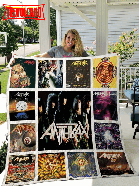 Anthrax Quilt Blanket